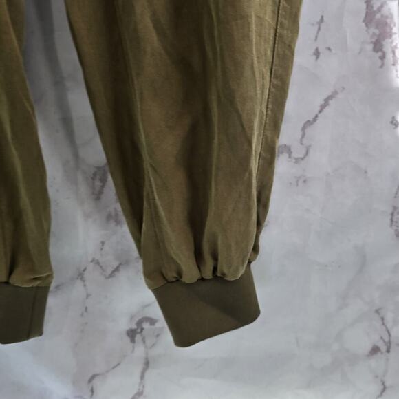 Maeve Pants Womens Small Olive Army Jogger High Rise Crop Cicerone Boho - Picture 5 of 12